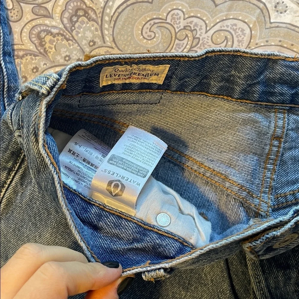 Levi's Classic Blue Denim Jeans